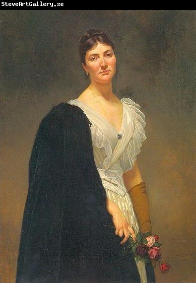 Henryk Rodakowski Maria Wozniakowska, artist's daughter